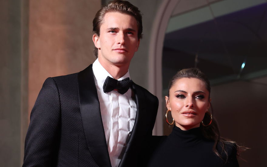 Alex Zverev und Sophia Thomalla ernst