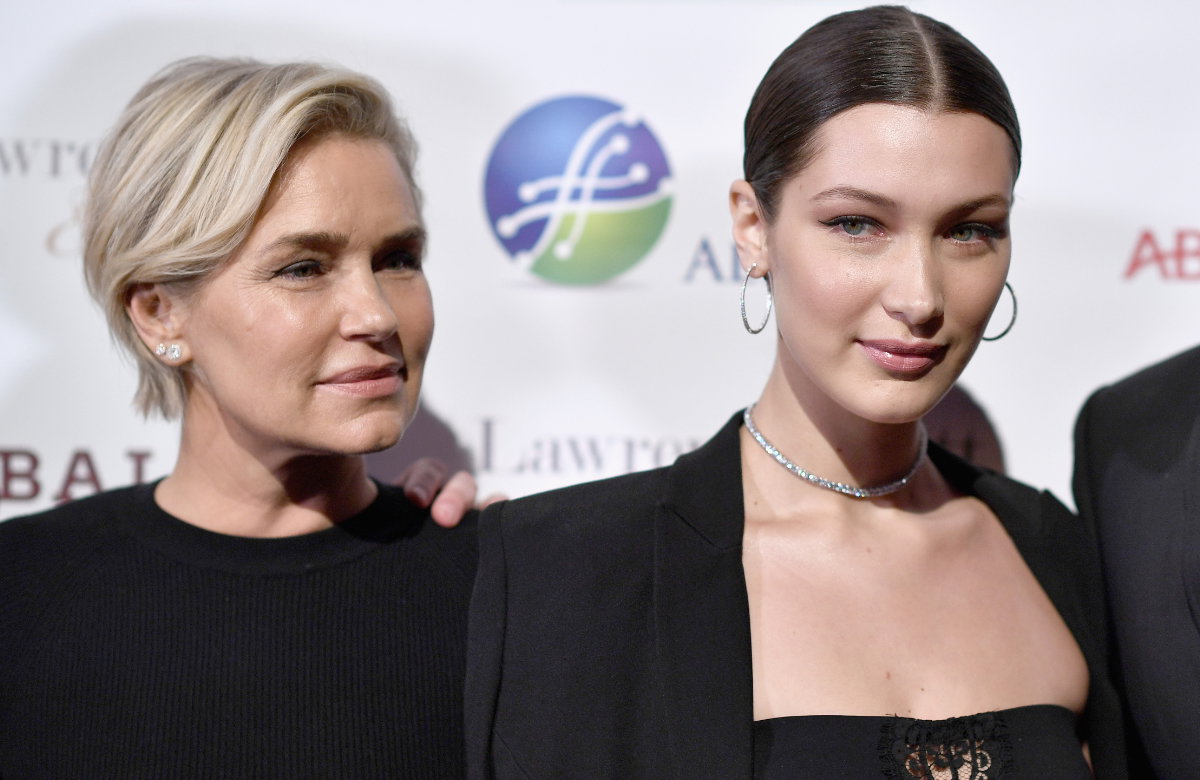 Bella Hadid mit Mutter Yolanda Hadid