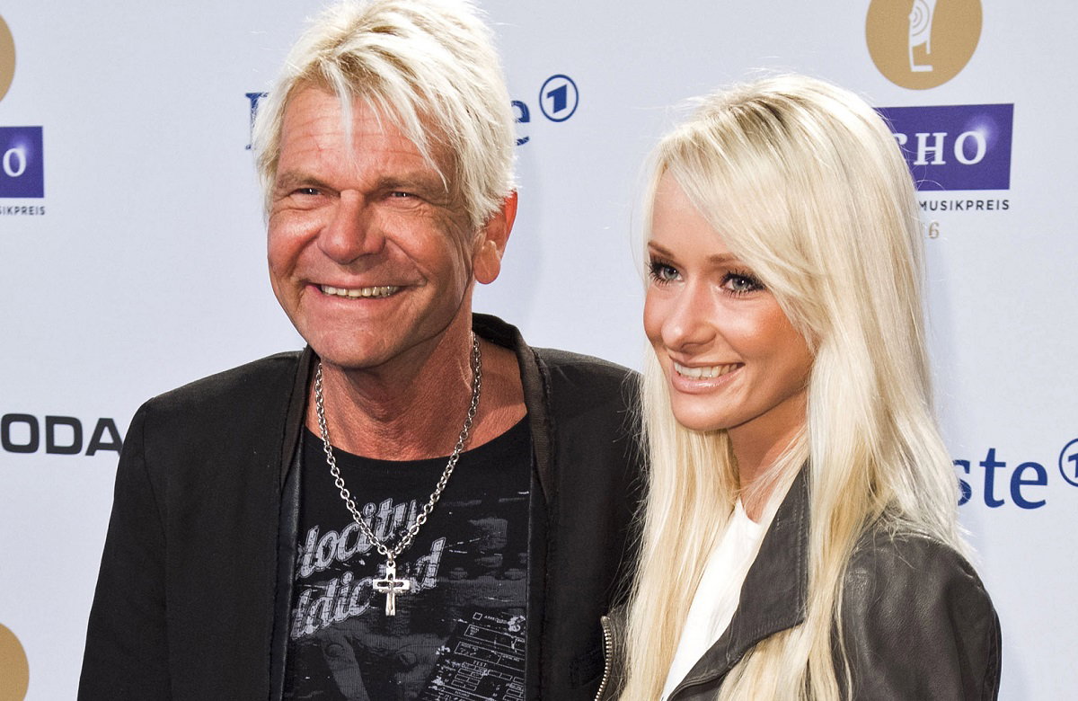 Matthias Reim und Christin Stark lachen