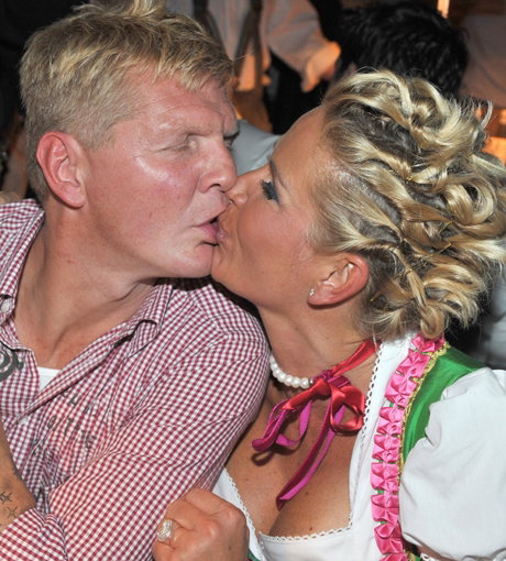 Bussi! Stefan und Claudia Effenberg können es nicht lassen