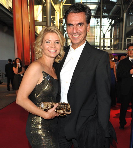 Comedian Annette Frier mit Mann Johannes Wünsche