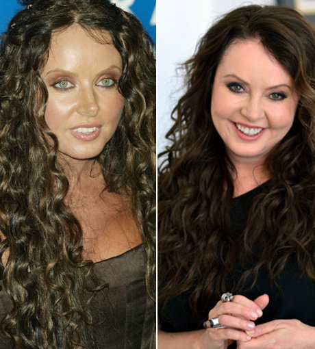 Sarah Brightmann sah einst so hübsch aus (links 2003) und jetzt erinnert sie an einen Chipmunk (rechts 2013)