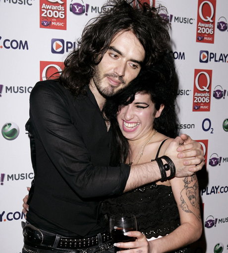Amy Winehouse mit Russell Brand