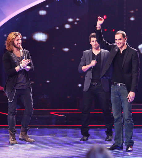 ...Gil Ofarim durchsetzen! Der ehemalige Teenie-Star performte Michael Jacksons "Man In The Mirror", musste sich gegen Lane jedoch geschlagen geben