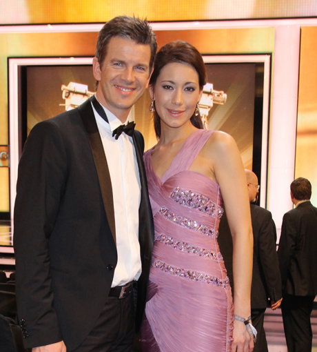 Frisch verheiratet: Markus Lanz und Angela Glessmann