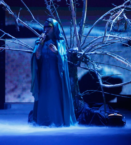 Freaky T (35, Kerkrade/Niederlande) lässt den Zuschauern mit âFrozen" (Madonna) einen kalten Schauer über den Rücken laufen