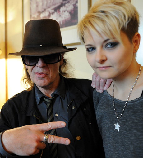 Udo Lindenberg und "seine" Tine Acke