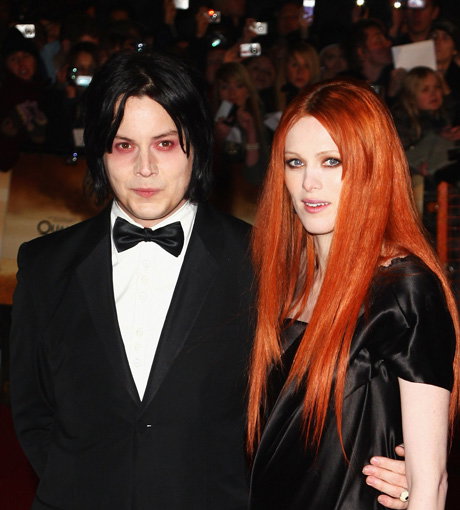 Das war noch aus ihrer glücklicheren Zeit. "White Stripe"- Jack White und Model Karen Elson haben jetzt erstmal Kontaktverbot