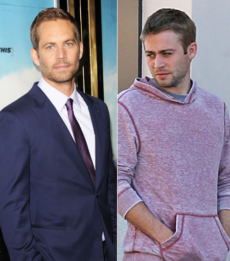 Die gleichen Gesichtszüge, die gleichen strahlend blauen Augen: Paul Walker und sein jüngerer Bruder Cody