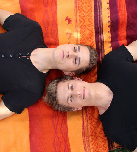 Lukas Sauer (l.) und Timothy Boldt spielen "Aaron Hinz" und "Ringo Beckmann"