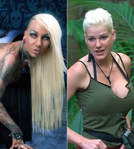 Erotik-Star Kitty Core und Dschungel-Queen Melanie Müller: Beide eint der gleiche Schriftzug auf dem Hintern