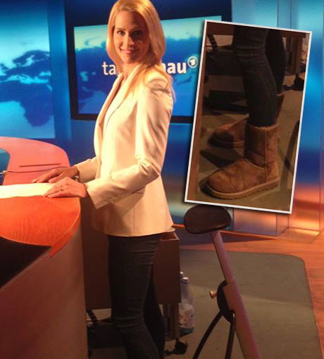 "Tagesschau"-Sprecherin Judith Rakers mag es untenrum eher bequem