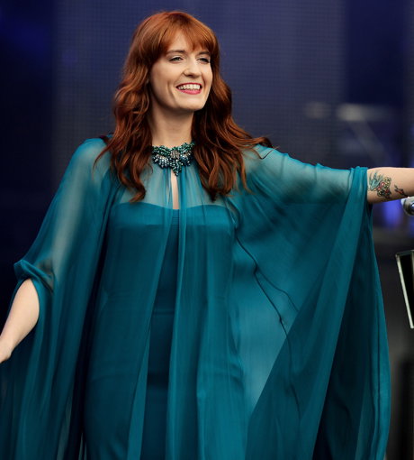 Popsängerin Florence Welch liebt ihr Markenzeichen