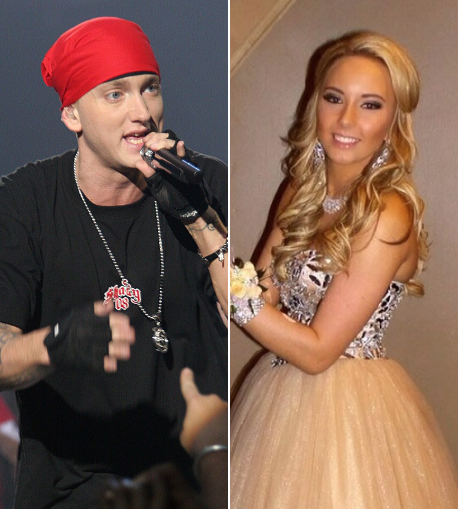 Die Ähnlichkeit zwischen Eminem und Tochter Hailie ist nicht zu übersehen
