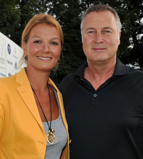 Franziska van Almsick und ihr Parter Jürgen B. Harder sind zum zweiten Mal Eltern eines Sohnes geworden