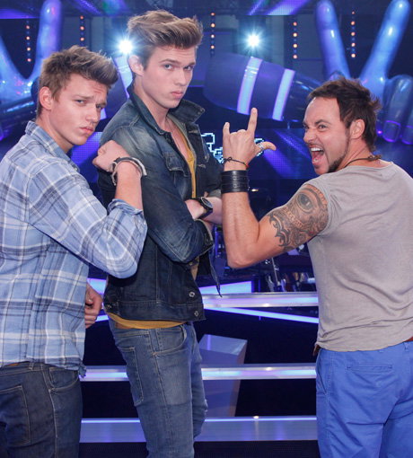 Die dritte Battle-Runde wurde eingeläutet und Felix und Lucas treten gegen Rob mit "Stop And Stare" in den Gesangs-Ring