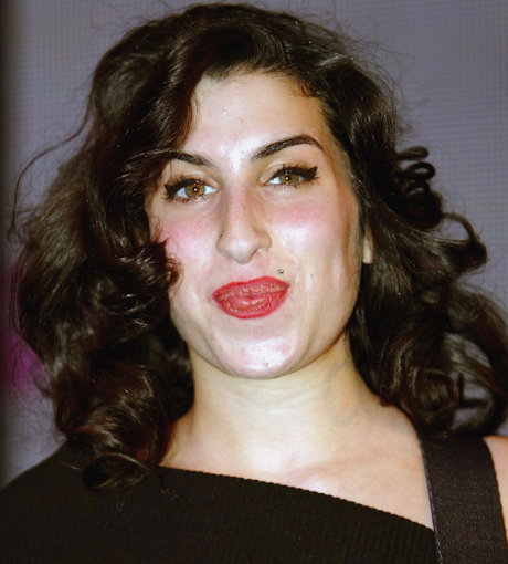 Amy Winehouse glücklich