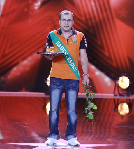 Stepptänzer Zlatko Matijevic, 33, aus Baden-Baden