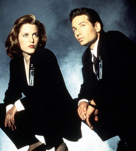 Dana Scully und Fox Mulder in "Akte X"