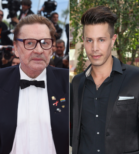 Auch wenn Helmut Berger gerade erst mit einem Face-Lifting nachgeholfen hat, ist der optische Altersunterschied dennoch gravierend