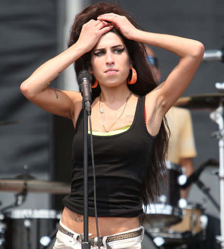 Amy Winehouse auf der Bühne