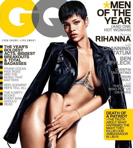 Rihanna in der Dezember-Ausgabe der amerikanischen "GQ"