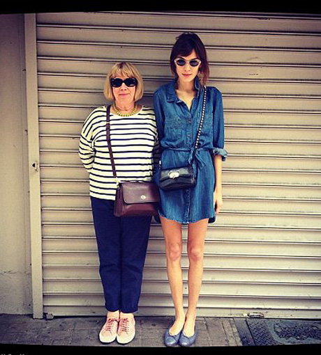Dieses Foto, das Alexa Chung mit ihren Followern bei Instagram teilte, sorgt für Wirbel