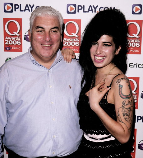 Amy Winehouse mit ihrem Vater