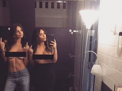 Nackt-Selfie 2.0: Kim Kardashian & Emily Ratajkowski ziehen blank! - Die Reality-TV-Queen: "Ich habe das Recht, sexy zu sein"
