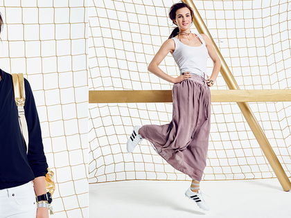 Wow! Thomas Müllers Frau Lisa gewährt sexy Einblicke als Model - Kurz vor dem Start der EM 2016 überrascht die hübsche Spielerfrau mit neuen Kampagnen-Fotos