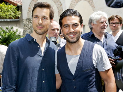 Elyas M’Barek mit Florian David Fitz beim Münchner Filmfest - Der „Fack ju Göhte“-Star ist bald in einem neuen Film zu sehen