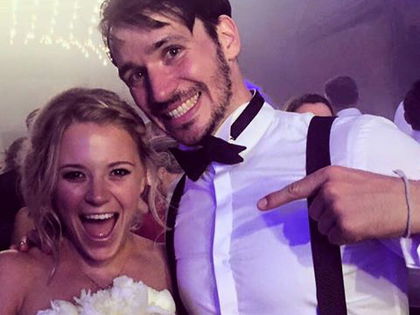 Nächste Sportler-Hochzeit? Felix Neureuthers Freundin fängt Brautstrauß - Bei der Hochzeit von Bastian Schweinsteiger hatte Miriam Gössner Glück