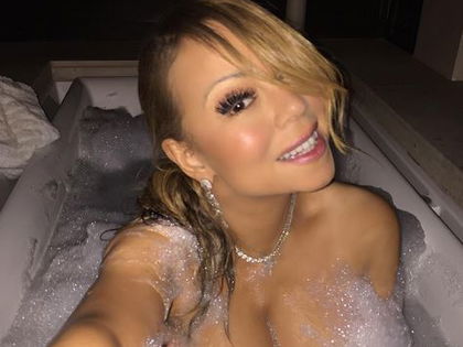 Muss das sein? Mariah Carey zeigt sich nackt auf Instagram - Die Sängerin kündigte mit einem Badewannen-Selfie ihr neues Album an