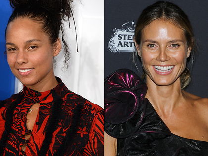 Wir feiern euch! Diese Stars trauen sich ungeschminkt auf den Roten Teppich - Heidi Klum und Alicia Keys ohne Make-up: Mutiger Beauty-Trend in der Promi-Welt
