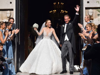 Victoria Swarovski: Mit diesen Stars feierte sie ihre Hochzeit - Die "Let's Dance"-Gewinnerin gab ihrem Liebsten jetzt in einer kirchlichen Trauung das Ja-Wort