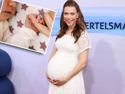 Annett Möller: Das Baby ist da! "Hals über Kopf verliebt" - Die RTL-Moderatorin hat eine Tochter zur Welt gebracht