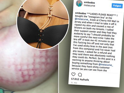 Horror-BHs! Frauen warnen im Netz vor DIESEM Trend - Bloggerin Emily Boring veröffentlicht Schockfotos auf Instagram