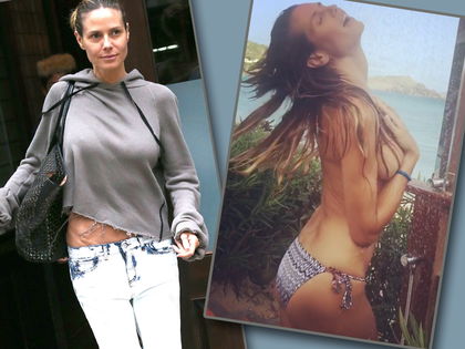 Heidi Klum oben ohne auf Instagram: Hat sie Hans & Franz vergrößern lassen? - (B)oops! Ihre Brüste sind auf einmal wieder üppiger - Busen-OP?