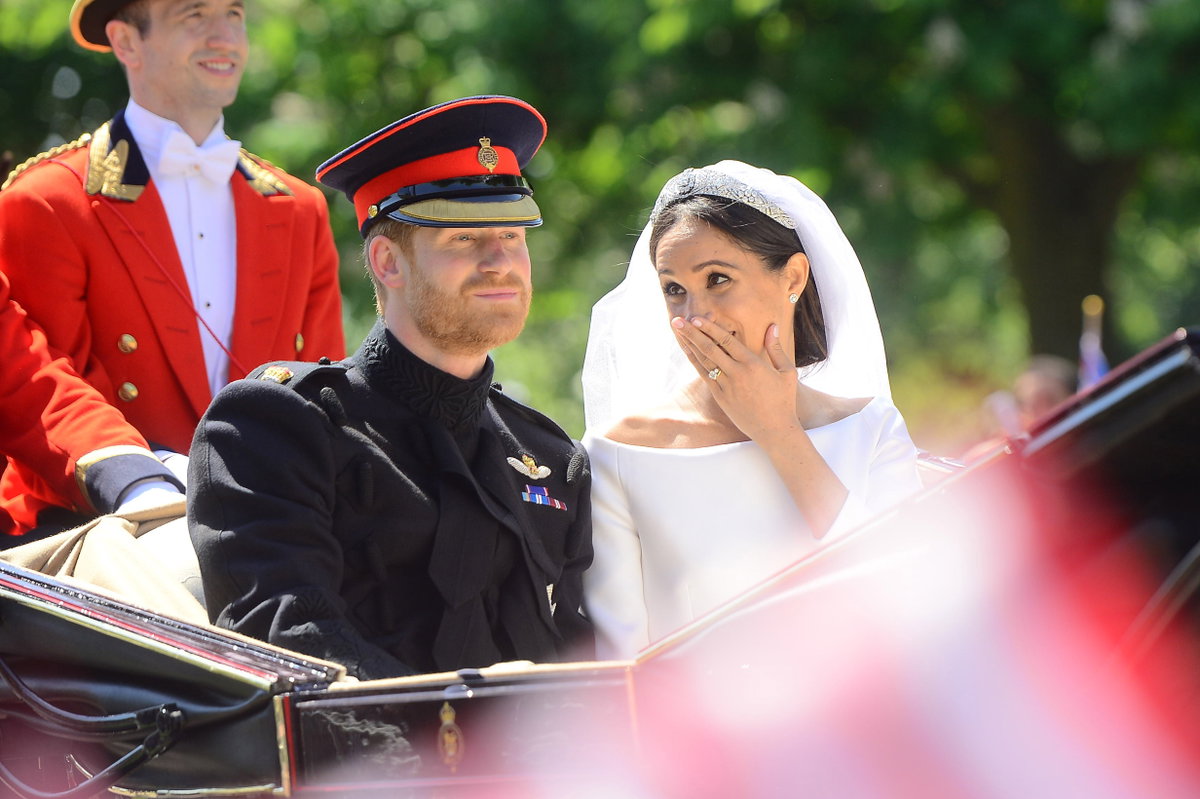 Prinz Harry und Herzogin Meghan bei ihrer Hochzeit