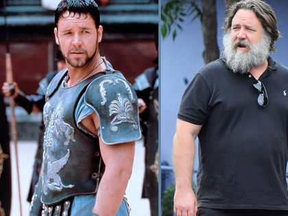 Russell Crowe mit XL-Wampe: Was ist nur aus "Gladiator" geworden? - Er wird dicker und dicker! Der Schauspieler ist aktuell nicht wiederzuerkennen