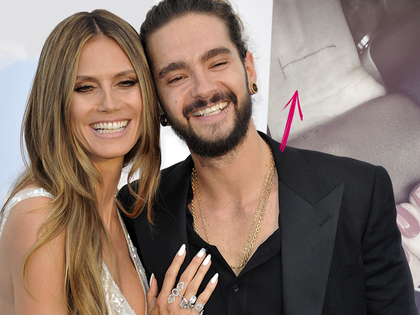 Heidi Klum: Liebes-Tattoo für Tom Kaulitz? - Die Modelmama überrascht mit einem neuen Kunstwerk an ihrem Handgelenk