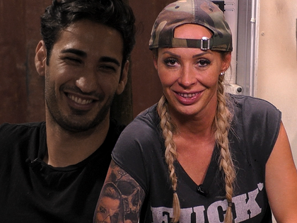„Promi Big Brother“: Was läuft da zwischen Umut Kekilli und Cora Schumacher? - Der Ex-Fußballprofi und das Model sind in Flirtlaune