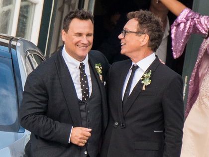 Guido Maria Kretschmer: Diese Stars waren auf seiner Hochzeit - Der Designer und Frank Mutters gaben sich auf Sylt das Ja-Wort