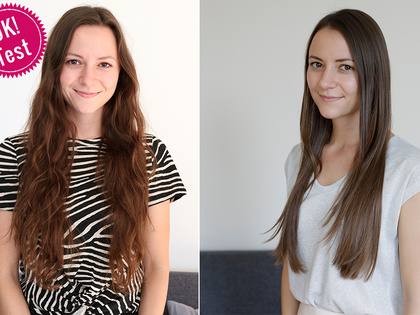 Newsha-Straightening-System: Dauerhafte Haarglättung mit Keratin - OK!-Redakteurin Silva hat das Treatment gestestet - gewinne eine Behandlung!