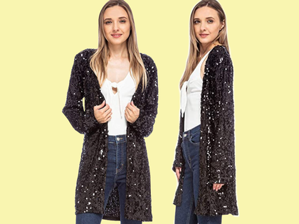 Silvester: Dieser Pailletten-Blazer ist ein absolutes Must-have - Für einen funkelnden Jahresabschluss