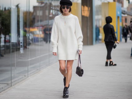 Strickkleider: Die schönsten Modelle mit Schlank-Effekt - Tolle Dresses für kalte Tage