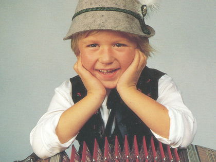 Florian Silbereisen: Erster TV-Auftritt vor 30 Jahren - Der kleine Florian mit seiner Harmonika