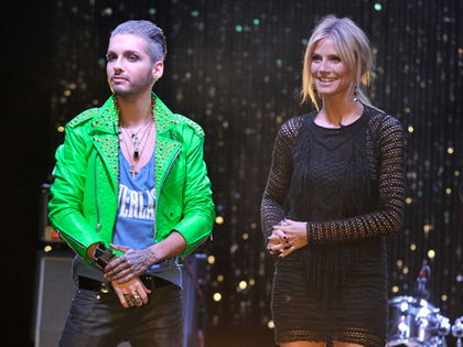 Bill Kaulitz bei GNTM - Tokio Hotel-Sänger zu Gast bei Heidi Klum