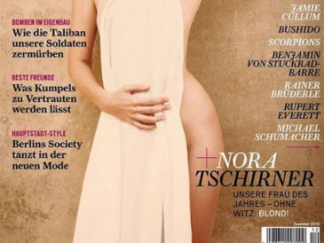Nora Tschirner: Blond und sexy  - Fotoshooting für das GQ-Magazin
