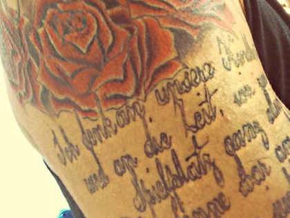 Kay One mit Liebes-Tattoo für Bruder - Lay liebt der 'DSDS'-Juror bedingungslos